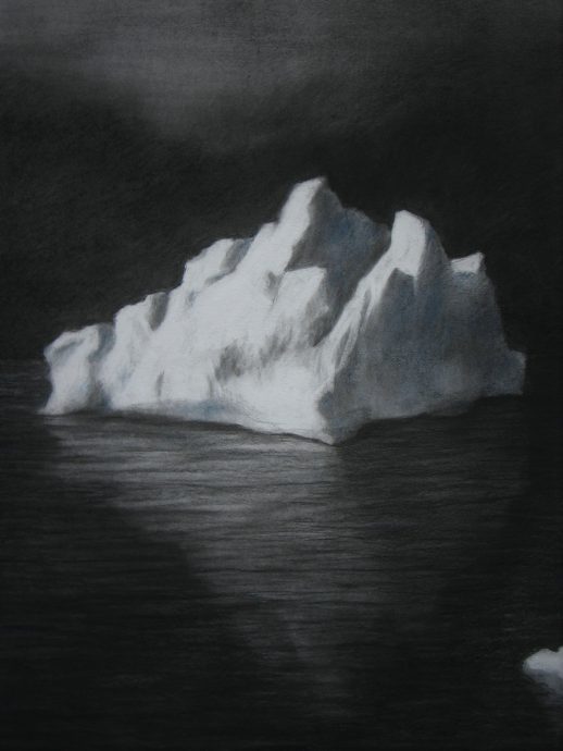 No title. Charcoal on paper. 83x63 cm.