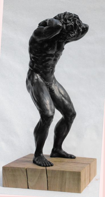 Reinoud Stam. Paradigm. Bronze. Edition 8 pieces. 30x30x7 cm.€ 4150,-