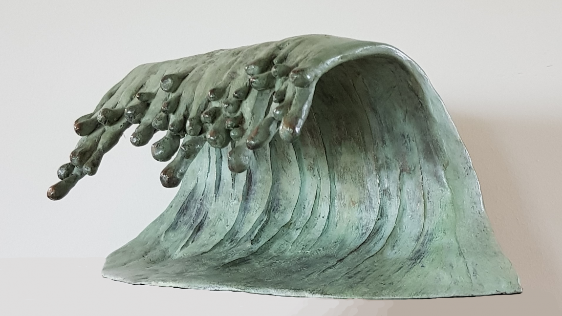 Marieke de Jong, First Wave, brons. 